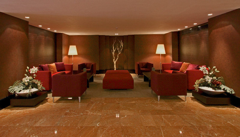 Sheraton Bucharest Hotel Exterior photo The lobby of the hotel