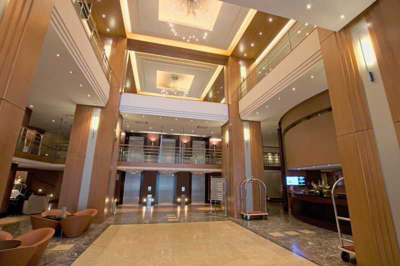 Sheraton Bucharest Hotel Exterior photo Lobby